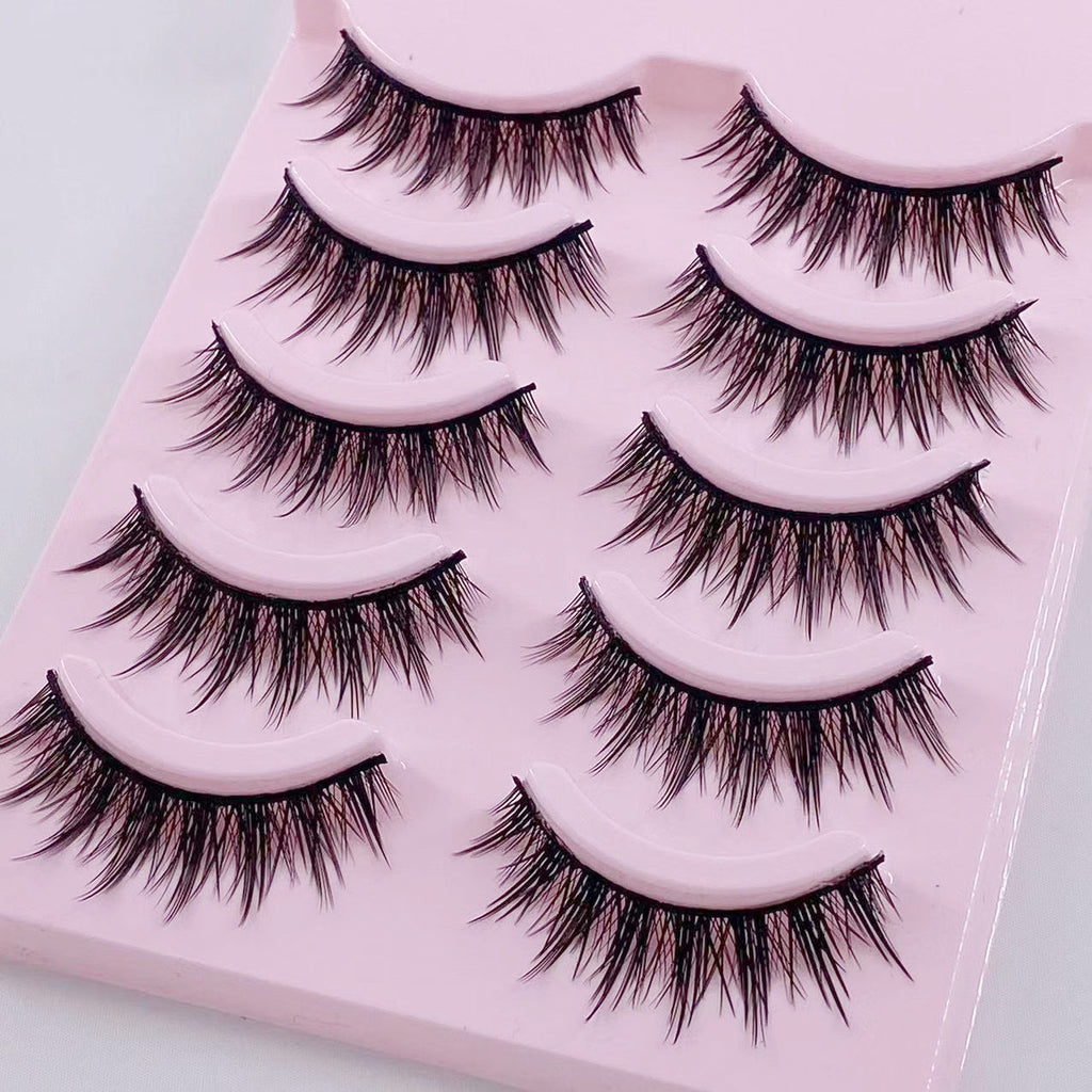 Cluster Thick Hard-Stem False Eyelashes