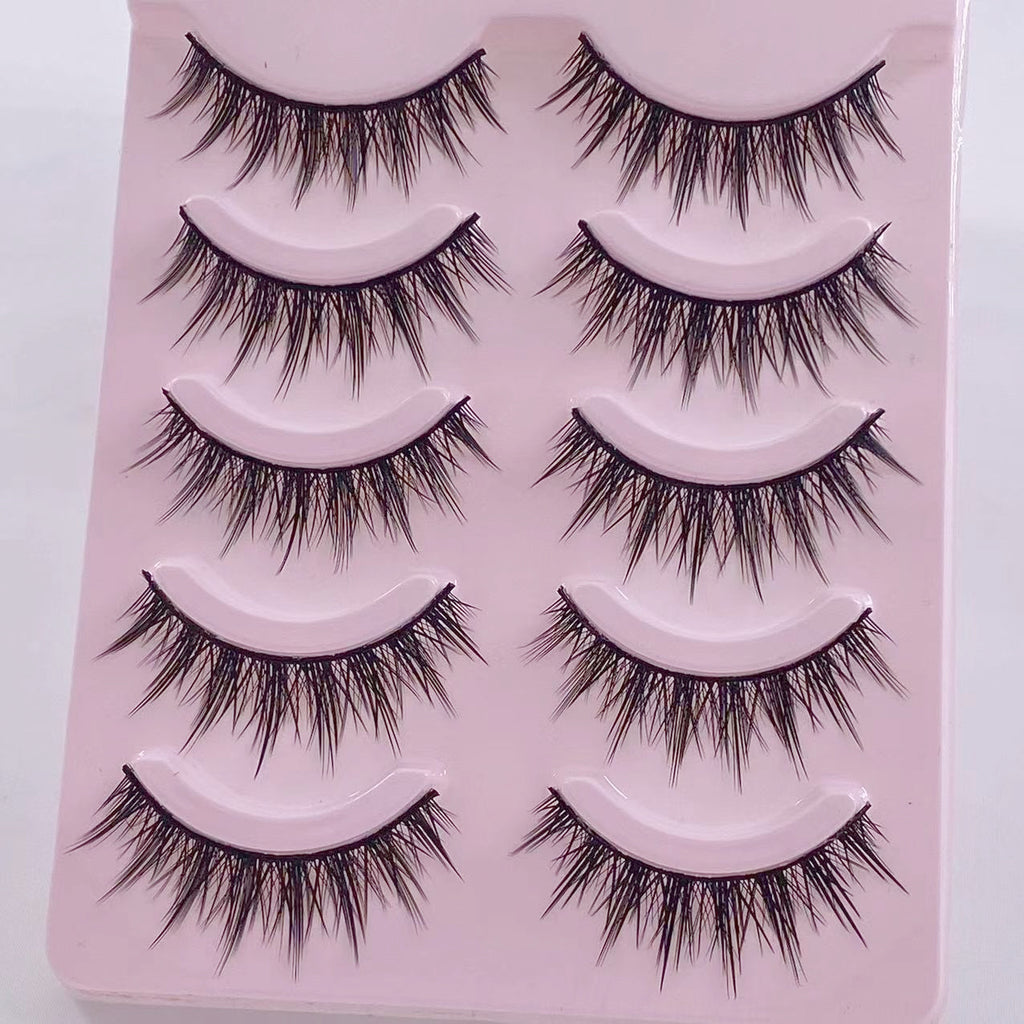 Cluster Thick Hard-Stem False Eyelashes