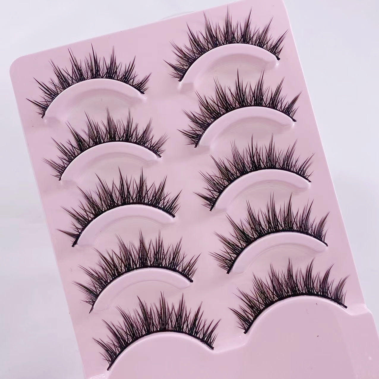 Cluster Thick Hard-Stem False Eyelashes